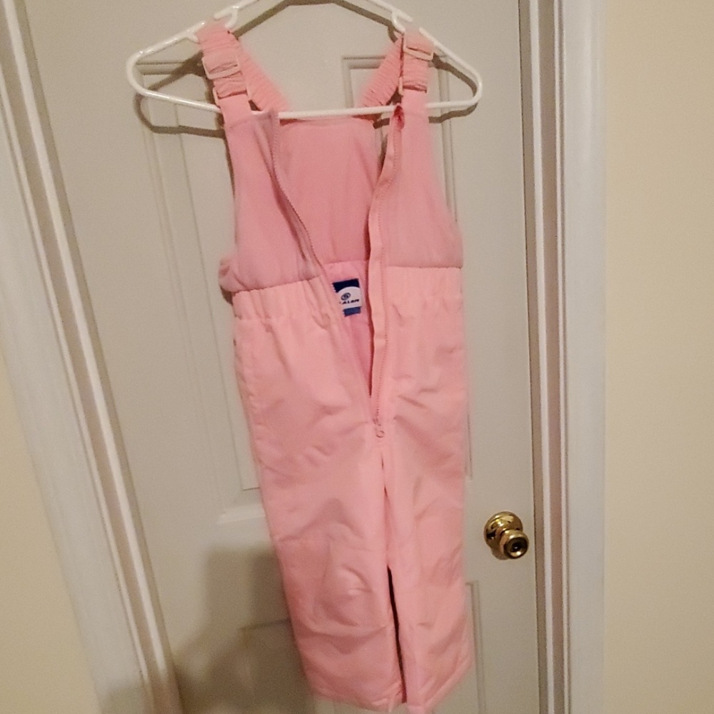 Slalom 5T Girls Snow Bib/Pants Pink